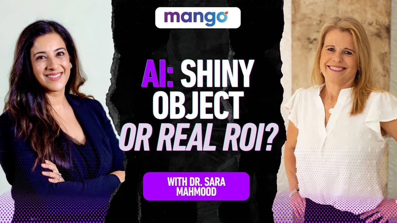 "I'm Not an AI Hater" — What's Working & What's Not | Dr. Sara Mahmood