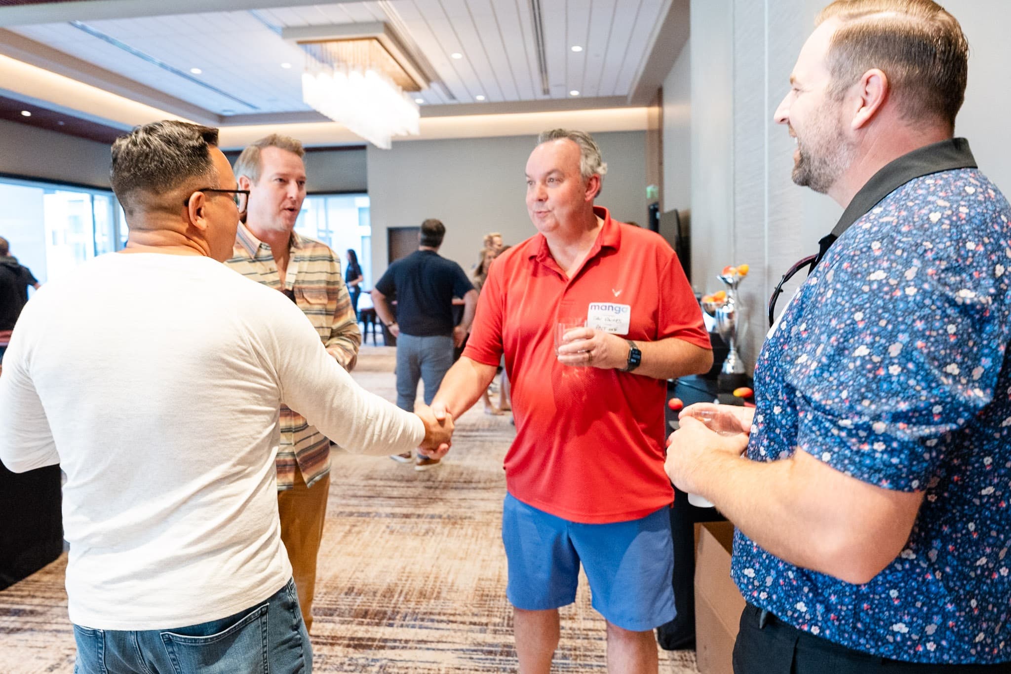 Networking at the Mango Open