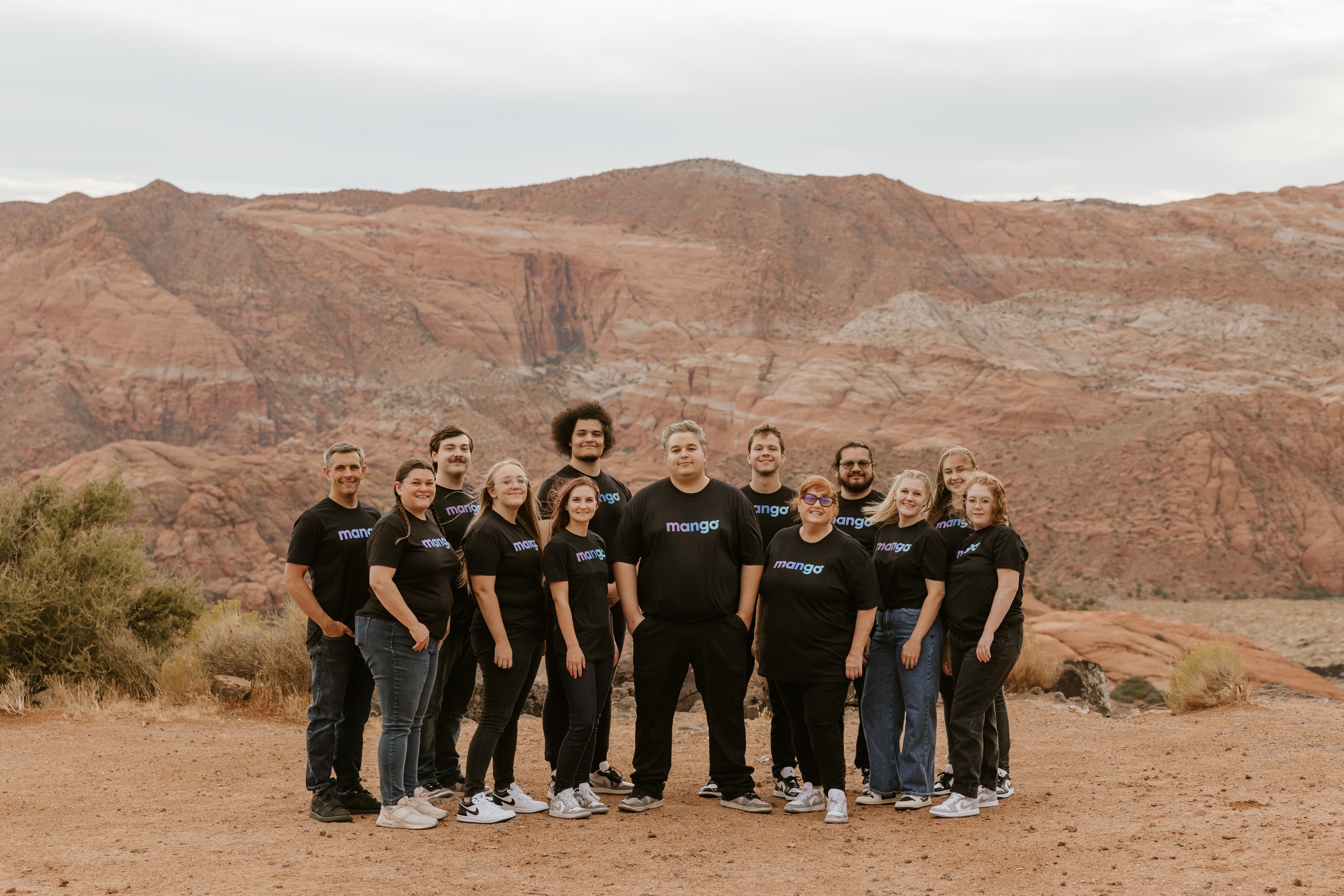 The Mango Voice support team in St. George, Utah