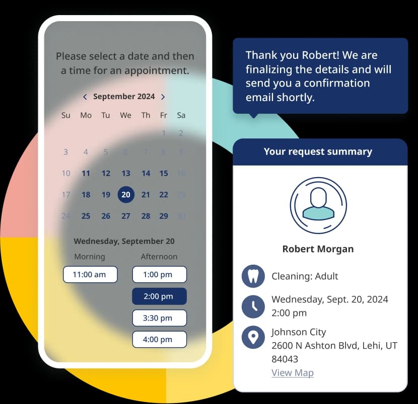 Online Scheduling and Virtual Scheduling Assistant