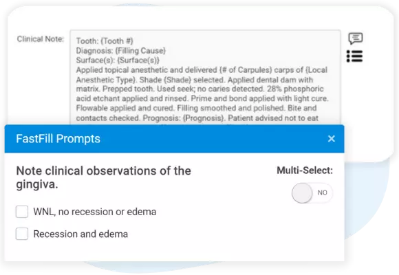 Charting and Dental Imaging
